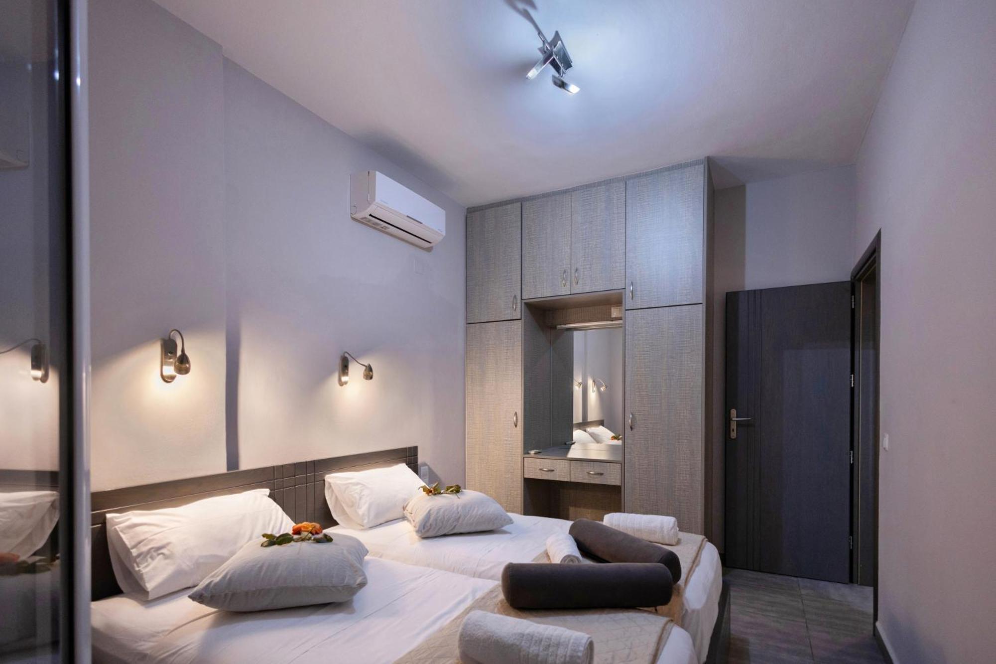 Akrotiri Panorama- Luxury Rental Apartments With Sea View Ροδάκινο Εξωτερικό φωτογραφία