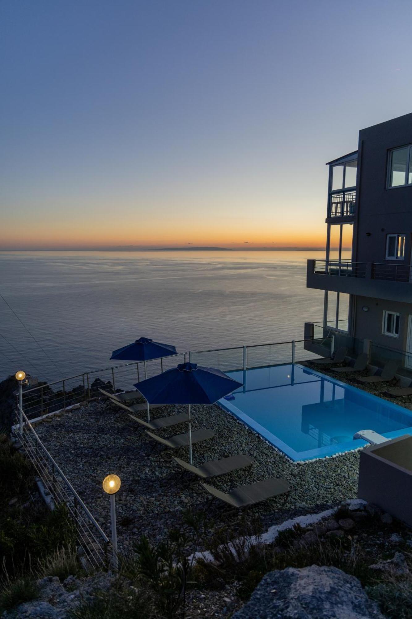 Akrotiri Panorama- Luxury Rental Apartments With Sea View Ροδάκινο Εξωτερικό φωτογραφία