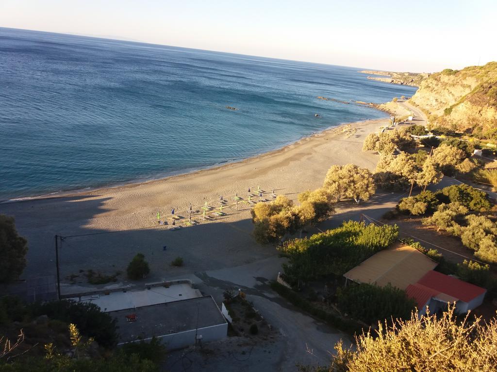 Akrotiri Panorama- Luxury Rental Apartments With Sea View Ροδάκινο Εξωτερικό φωτογραφία